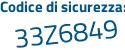 Il Codice di sicurezza è b159229 il tutto attaccato senza spazi