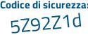 Il Codice di sicurezza è 8ed7 continua con 533 il tutto attaccato senza spazi