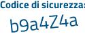 Il Codice di sicurezza è 4dbf7 poi 5b il tutto attaccato senza spazi