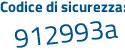 Il Codice di sicurezza è 76c2c1c il tutto attaccato senza spazi