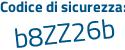 Il Codice di sicurezza è c segue 4abf86 il tutto attaccato senza spazi
