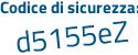 Il Codice di sicurezza è 4693 continua con 977 il tutto attaccato senza spazi