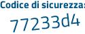 Il Codice di sicurezza è 3e continua con 438e4 il tutto attaccato senza spazi