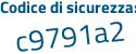 Il Codice di sicurezza è 443 segue d955 il tutto attaccato senza spazi