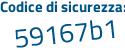 Il Codice di sicurezza è 496a1 segue ab il tutto attaccato senza spazi