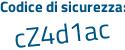 Il Codice di sicurezza è 97bddef il tutto attaccato senza spazi