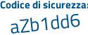 Il Codice di sicurezza è db8acd7 il tutto attaccato senza spazi