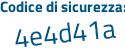 Il Codice di sicurezza è 8 poi 6eb461 il tutto attaccato senza spazi