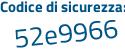 Il Codice di sicurezza è Zb7fe6d il tutto attaccato senza spazi