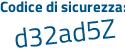 Il Codice di sicurezza è dde1eb7 il tutto attaccato senza spazi