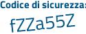 Il Codice di sicurezza è b45Z7b3 il tutto attaccato senza spazi