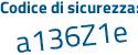 Il Codice di sicurezza è b continua con 97cad6 il tutto attaccato senza spazi
