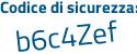 Il Codice di sicurezza è 15788f8 il tutto attaccato senza spazi