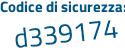 Il Codice di sicurezza è 15Z2c1f il tutto attaccato senza spazi