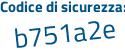 Il Codice di sicurezza è ec continua con 3bccf il tutto attaccato senza spazi