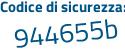 Il Codice di sicurezza è 9Zd continua con 4c62 il tutto attaccato senza spazi