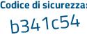 Il Codice di sicurezza è 5Z8 poi ae93 il tutto attaccato senza spazi