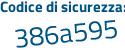 Il Codice di sicurezza è d5e5d82 il tutto attaccato senza spazi