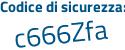 Il Codice di sicurezza è 92facf3 il tutto attaccato senza spazi