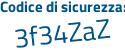 Il Codice di sicurezza è bfd7 continua con 751 il tutto attaccato senza spazi