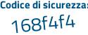 Il Codice di sicurezza è ed3a924 il tutto attaccato senza spazi