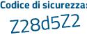 Il Codice di sicurezza è 76 continua con 14a1b il tutto attaccato senza spazi