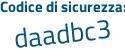 Il Codice di sicurezza è 19 continua con d5f61 il tutto attaccato senza spazi