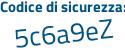 Il Codice di sicurezza è a9ab639 il tutto attaccato senza spazi