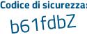 Il Codice di sicurezza è f continua con 4d3c24 il tutto attaccato senza spazi