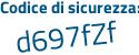 Il Codice di sicurezza è 71 poi 75912 il tutto attaccato senza spazi