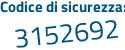 Il Codice di sicurezza è 6bf6b segue ce il tutto attaccato senza spazi
