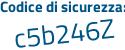 Il Codice di sicurezza è db7b poi 4Z8 il tutto attaccato senza spazi