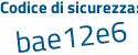 Il Codice di sicurezza è 27dbd1d il tutto attaccato senza spazi
