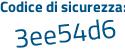 Il Codice di sicurezza è bb9d737 il tutto attaccato senza spazi