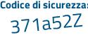 Il Codice di sicurezza è e segue f5aZc2 il tutto attaccato senza spazi
