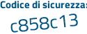 Il Codice di sicurezza è df continua con 57119 il tutto attaccato senza spazi