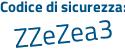 Il Codice di sicurezza è 6832 continua con f97 il tutto attaccato senza spazi
