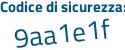 Il Codice di sicurezza è acb continua con 2dde il tutto attaccato senza spazi