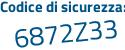 Il Codice di sicurezza è 64736 continua con f3 il tutto attaccato senza spazi