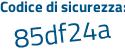 Il Codice di sicurezza è 464b29b il tutto attaccato senza spazi