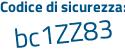 Il Codice di sicurezza è 6f segue ff15c il tutto attaccato senza spazi