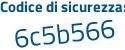 Il Codice di sicurezza è c2 segue fd92b il tutto attaccato senza spazi