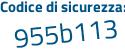 Il Codice di sicurezza è 543f3 continua con f2 il tutto attaccato senza spazi
