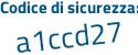 Il Codice di sicurezza è 59 segue 86458 il tutto attaccato senza spazi