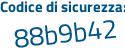 Il Codice di sicurezza è ZfeZ2f3 il tutto attaccato senza spazi