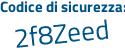 Il Codice di sicurezza è 96c48 segue 5e il tutto attaccato senza spazi
