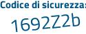 Il Codice di sicurezza è 585c9eb il tutto attaccato senza spazi