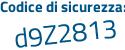 Il Codice di sicurezza è eb5c segue fc5 il tutto attaccato senza spazi