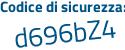 Il Codice di sicurezza è 41124 segue 94 il tutto attaccato senza spazi