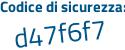 Il Codice di sicurezza è 984b segue 283 il tutto attaccato senza spazi